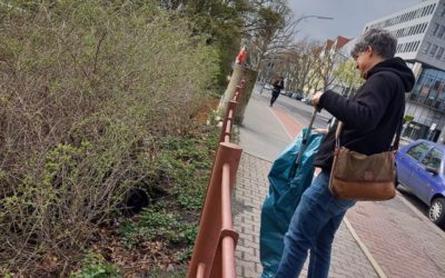Clean Up Moabit: Müllsammel-Aktion am Neuen Ufer