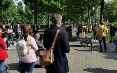 Kiez-spaziergang der Stadtteilvertretung Müllerstraße