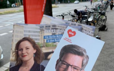 Frühverteilung mit Annika Klose S-Beusselstraße