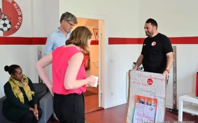 Barrierefreies Poststadion – Besuch beim BAK07