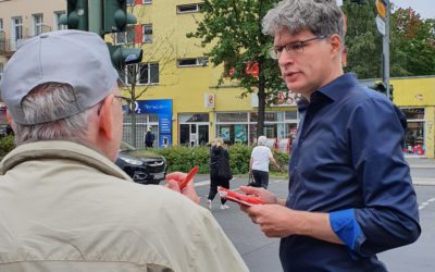 Info-stand u Turmstr./Beusselstr.